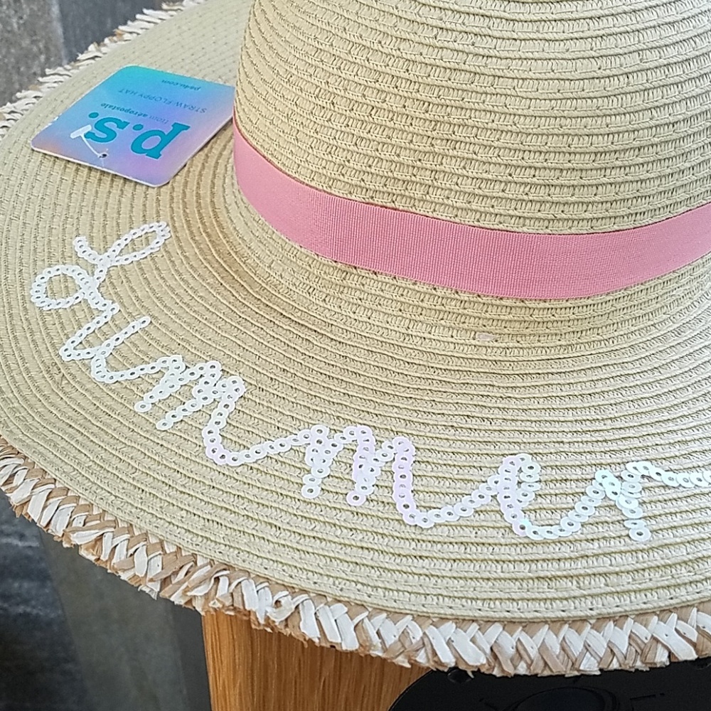 Straw hat..P.S. from aeropostale - Picture 2 of 3